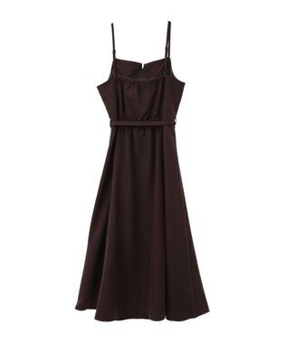 earth music&ecology トレンチ風キャミワンピース Chocolat