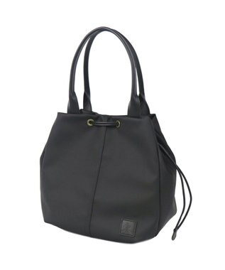 Regalo Felice 【水や汚れに強い / A4サイズ対応】巾着トート / REGALO BK(ブラック）