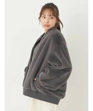 earth music&ecology リバーシブルＭＡー１ Black