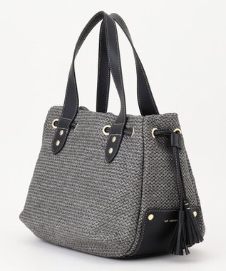 LA BAGAGERIE サイドタッセルサマートート　Mサイズ グレー