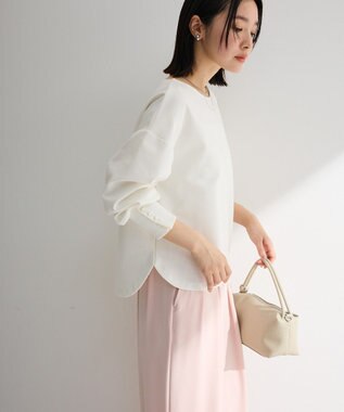 Green Parks パールスリーブカットプルオーバー Ecru