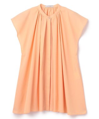 BEIGE， LUCILLE / バンドカラーブラウス L.Orange