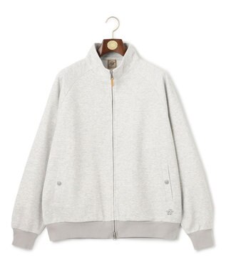 J.PRESS MEN ダブルフェイス トラックジャケット グレー系1