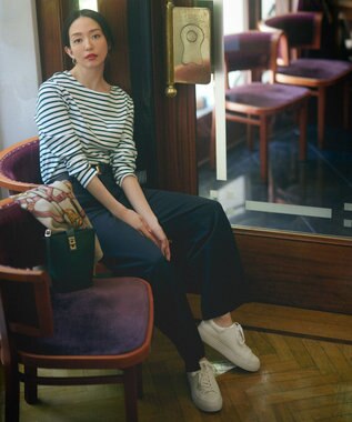 23区 【CLASSY.6月号掲載】レザー スニーカー ホワイト系