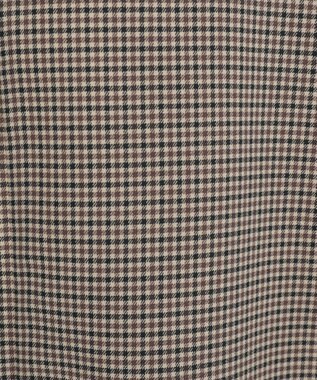 Green Parks ノースリーブチェックジレ Brown