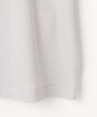 ANY 袖ドットチュールコンビインナー ライトグレー