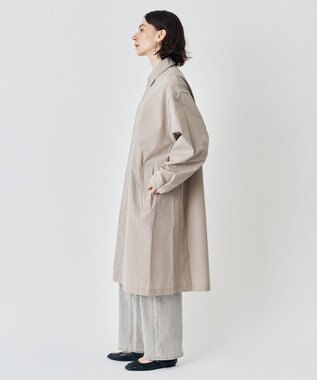 UNFILO MENS 【男女兼用】FINE MOVE ステンカラー コート [23年商品] ベージュ