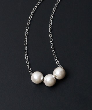 WEGO M立体モチーフ3連ネックレス 柄4