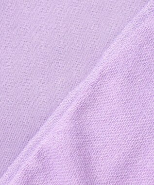 ANY KIDS ネコシルエット裏毛トレーナー ラベンダー