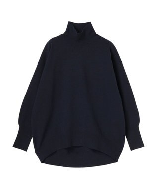 Green Parks もちやわ　モックネックプルオーバー Navy