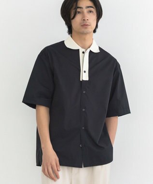 CRAFT STANDARD BOUTIQUE 【クールドライ】バイカラーニット衿ポロシャツ