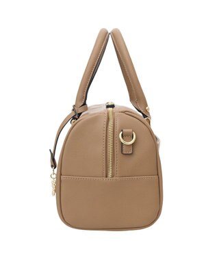 Maison de FLEUR マットワイドボストンバッグ Light Brown