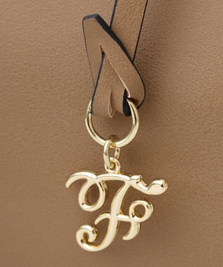 Maison de FLEUR マットワイドボストンバッグ Light Brown