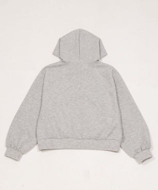 WEGO ダンボールレースパーカー 杢グレー