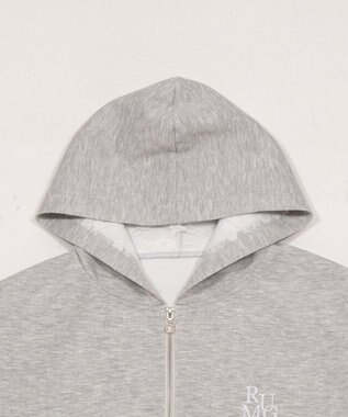 WEGO ダンボールレースパーカー 杢グレー