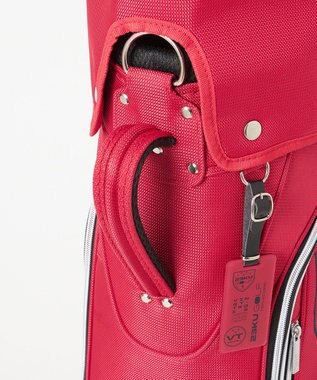 23区GOLF 【UNISEX】ツアーモデル キャディバッグ レッド系