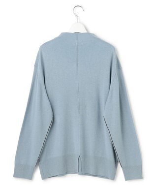 J.PRESS YORK STREET 【WOMEN】ベーシックハイゲージニット サックスブルー系