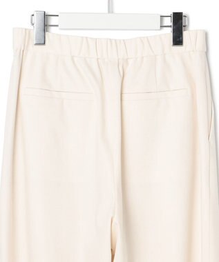 23区 【セットアップ対応/洗える】ライトクロス コクーン パンツ ホワイト系