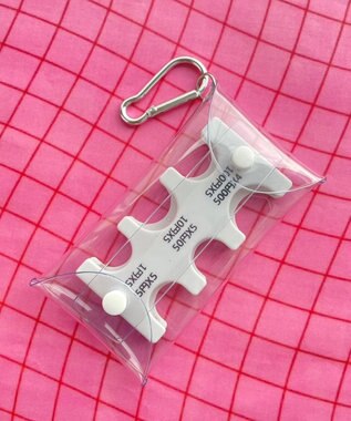 WEGO クリアケースコインホルダー ホワイト