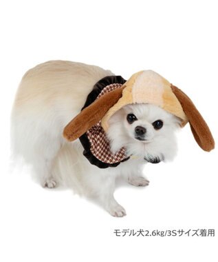 PET PARADISE ディズニー わんわん物語 レディ なりきり ケープ 小型犬 ブラウン