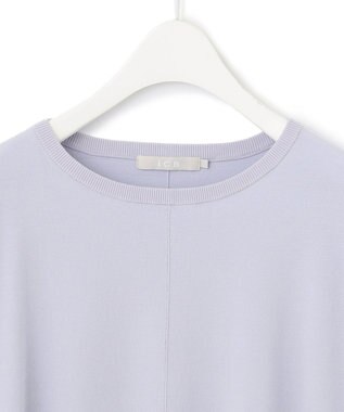 ICB 【WEB限定カラーあり・洗える】ヴィスコースワイド プルオーバー ライラックグレー系
