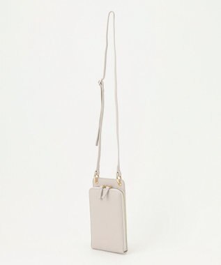 23区 スマホ  ポシェット アイボリー系