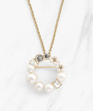TOCCA PEARL INNOCENCE 2WAY BROOCH NECKLACE ブローチネックレス