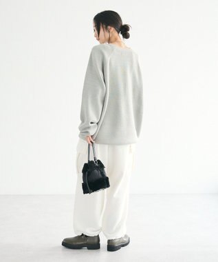 CRAFT STANDARD BOUTIQUE 【ユニセックス】アニマルジャガードニット Gray