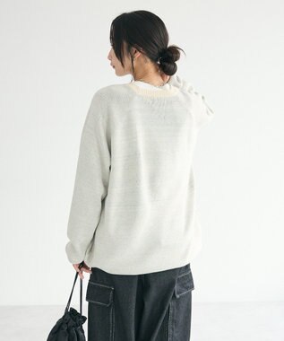 CRAFT STANDARD BOUTIQUE 【ユニセックス】アニマルジャガードニット Ivory