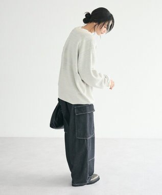 CRAFT STANDARD BOUTIQUE 【ユニセックス】アニマルジャガードニット Gray