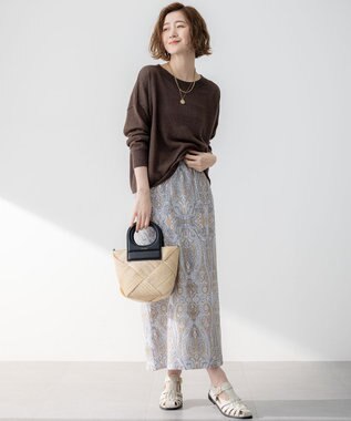 23区 VIOLAｄORO アバカ メッシュ  2WAY バケットバッグ ブラック系