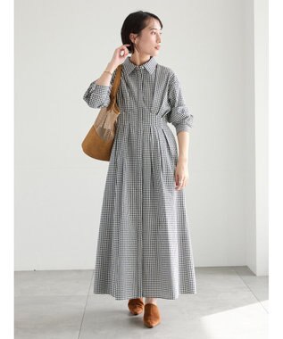 Te chichi サッカーウエストシェイプワンピース ギンガムチェック