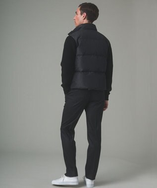 GOTAIRIKU セットアップ対応【2WAYストレッチ/シワになりにくい】T/W ジャージーパンツ_千鳥柄 グレー系8