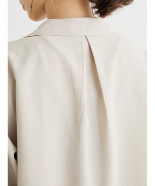 Green Parks 速乾開襟シャツ Gray Beige