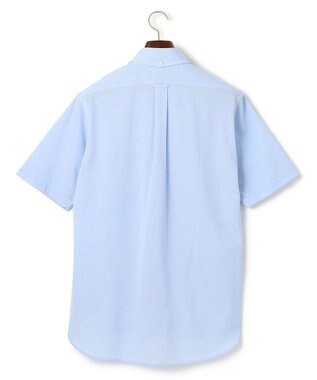 J.PRESS MEN 【夏に嬉しい高機能】カノコインレイパッチポケット シャツ/B.D. サックスブルー系