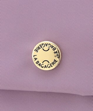 LA BAGAGERIE ダブルフロントポケットショルダー ライトパープル