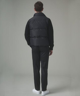 GOTAIRIKU セットアップ対応【2WAYストレッチ/シワになりにくい】T/W ジャージーパンツ_千鳥柄 グレー系8