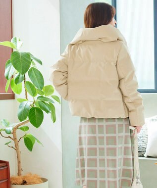 Tiaclasse 【安田美沙子さん着用・新色追加】シームレスダウンコート ベージュ