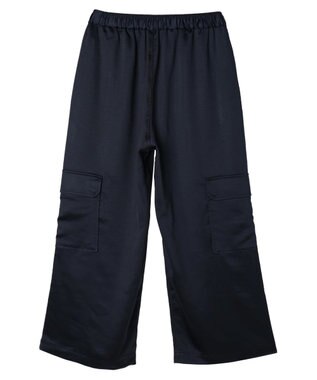 AMERICAN HOLIC サテンベイカーパンツ Navy