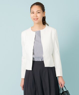 ONWARD Reuse Park 【組曲】ブラウス春夏 ネイビー