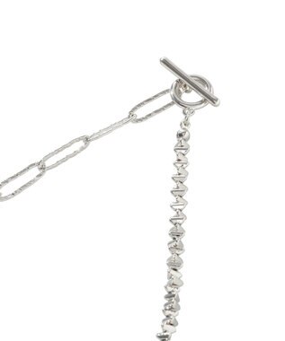 Green Parks オーバルチェーンつなぎネックレス Silver