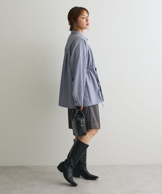 CRAFT STANDARD BOUTIQUE レイヤードライクシャツ Navy