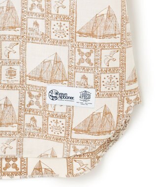 J.PRESS MEN Reyn spooner×J.PRESS リバースプリント シャツ マスタード系5