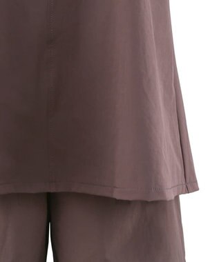 San-ai Resort（三愛水着楽園） 【カップ付きセット水着】タンキニ セット水着　無地【Ungrid（アングリッド）】 ブラウン