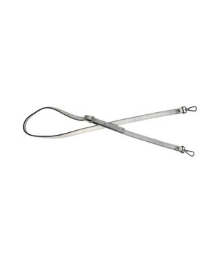 INTER-CHAUSSURES 【RIPANI】サイドフリルホーボーバッグ・ミディ シルバー