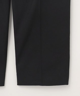 ANY SIS 【接触冷感・UVカット・撥水】クールタッチテーパード パンツ ブラック