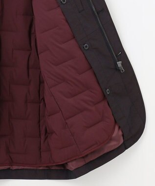 JOSEPH ABBOUD 【キングサイズ・2WAY/撥水/7ポケット/ダウンライナー付】 2WAY高機能インターレースメモリー ダウン ブルゾン ワイン系