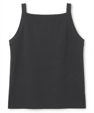 UNFILO [新色追加/WEB限定カラー]スゴ機能美ニット スクエア キャミソール