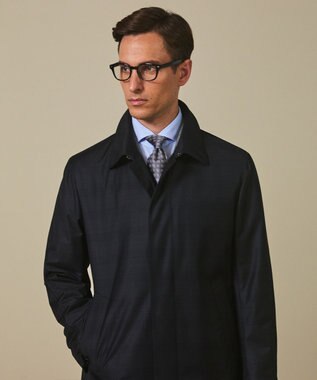 GOTAIRIKU 【Zegna/ゼニア】TROFEOラミネートロング ステンカラーコート グレー系4