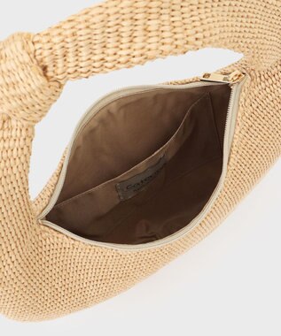 GRACE CONTINENTAL Caterina bertini  タイバッグ ベージュ